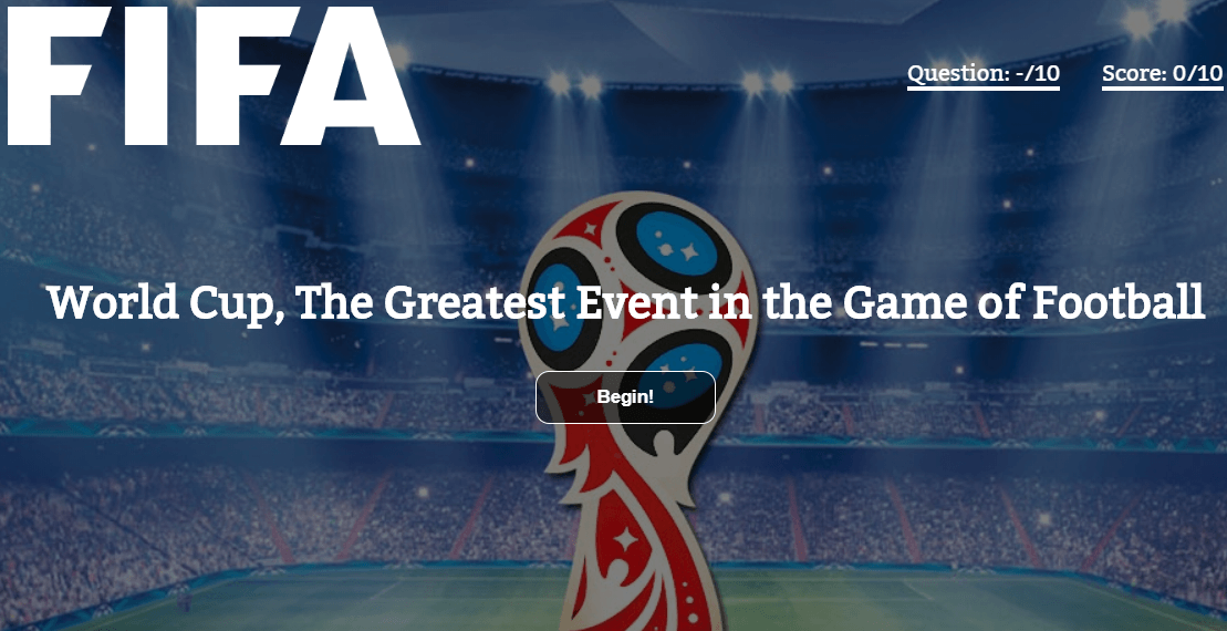 World Cup knowledge quiz